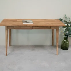 Bureau en bois massif de chêne Escandi 1 - NordicStory