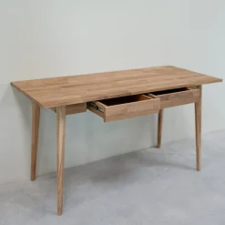 Bureau en bois massif de chêne Escandi 1 - NordicStory