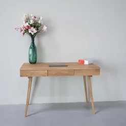 Bureau en bois massif de chêne Malmo 1 - VESKOR