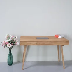 Bureau en bois massif de chêne Malmo 1 - VESKOR
