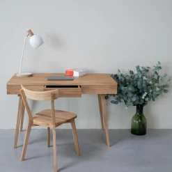 Bureau en bois massif de chêne Malmo 1 - VESKOR