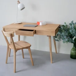 Bureau en bois massif de chêne Malmo 1 - VESKOR