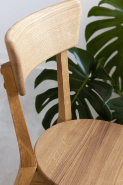 Chaise de salle à manger en bois massif de chêne Diana – Lot de 2 ou 4 chaises - NordicStory