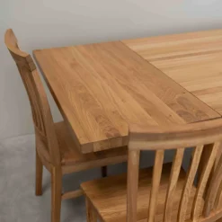 Chaise de salle à manger en bois massif de chêne Provence – Lot de 2 ou 4 chaises - NordicStory
