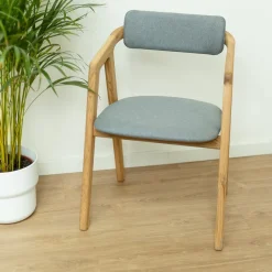 Chaise en bois massif de chêne Soho, revêtement - Lot de 2 ou 4 chaises - VESKOR