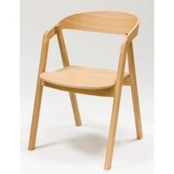 Chaise en bois massif de chêne Knut – Lot de 2 ou 4 chaises - VESKOR