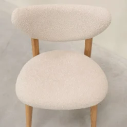 Chaise en bois massif de chêne Nube - Lot de 2 ou 4 chaises - VESKOR