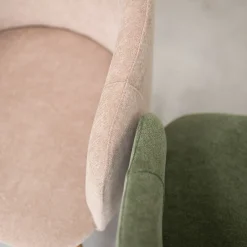 Chaise en bois massif de chêne Ana, revêtement - VESKOR