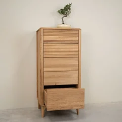 Chiffonnier en bois massif de chêne Oxford 5.1 - NordicStory