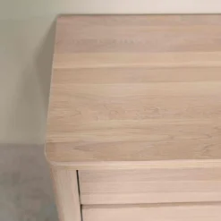 Chiffonnier en bois massif de chêne Elsa 5 - NordicStory