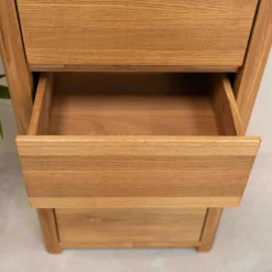 Chiffonnier en bois massif de chêne Elsa 5 - NordicStory
