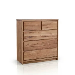 Commode en bois massif de chêne Oregon 2.3 - NordicStory
