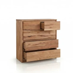 Commode en bois massif de chêne Oregon 2.3 - NordicStory