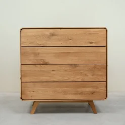 Commode en bois massif de chêne Genève 2 - NordicStory