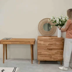Commode en bois massif de chêne Escandi 1 - NordicStory