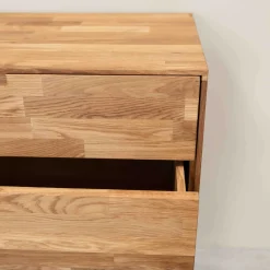 Commode en bois massif de chêne Escandi 1 - NordicStory