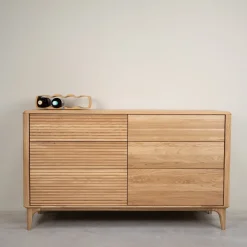 Commode en bois massif de chêne Oxford 6.2 - NordicStory