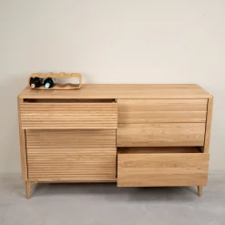 Commode en bois massif de chêne Oxford 6.2 - NordicStory