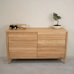 Commode en bois massif de chêne Oxford 6.2 - NordicStory