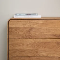 Commode en bois massif de chêne Genève 3 - NordicStory