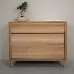 Commode en bois massif de chêne Oxford 3.1 - NordicStory