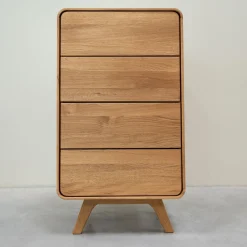Commode en bois massif de chêne Genève - NordicStory