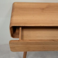 Console coiffeuse en bois massif de chêne Genève - NordicStory