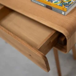Console coiffeuse en bois massif de chêne Genève - NordicStory