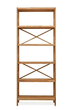 Etagère bibliothèque en bois massif de chêne Royal – NordicStory