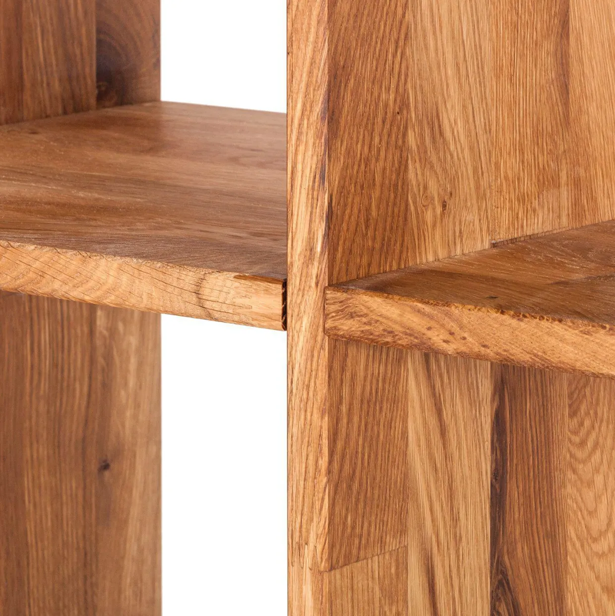 Etagère bibliothèque en bois massif de chêne Régal 3x3 - NordicStory