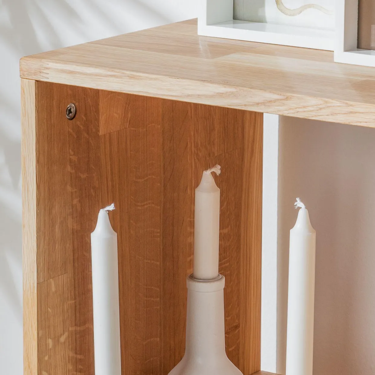 Etagère bibliothèque en bois massif de chêne Régal 3 - NordicStory