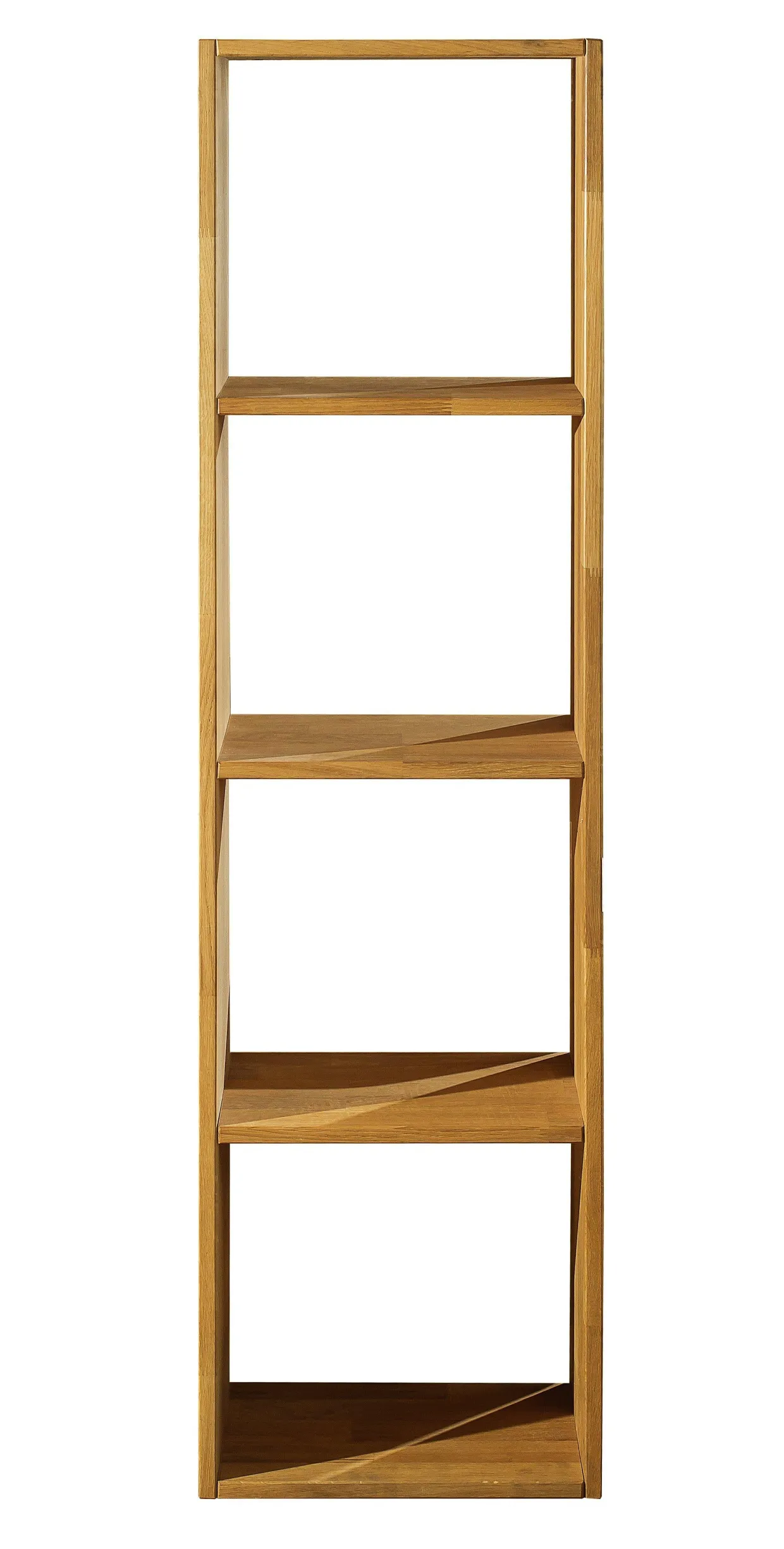 Etagère bibliothèque en bois massif de chêne Danemark 1 – NordicStory
