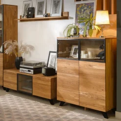 Etagère murale en bois massif de chêne Moritz - NordicStory
