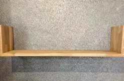 Etagère murale en bois massif de chêne Malmo 1 - VESKOR