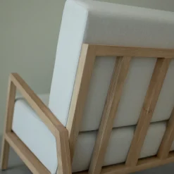 Fauteuil en bois massif de chêne Suède - VESKOR