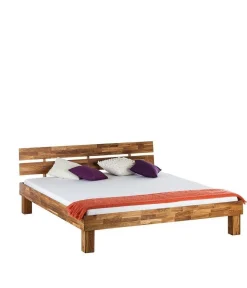 Lit en bois massif de chêne Judith - NordicStory