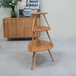 Lot de 3 tables basses gigognes en chêne massif Genève - NordicStory