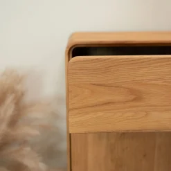 Meuble à chaussures en bois massif de chêne Genève - NordicStory