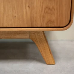 Meuble à chaussures en bois massif de chêne Genève - NordicStory