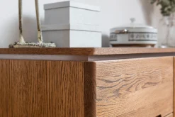 Meuble TV en bois de chêne Monténégro 24 - LoftStory