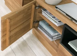 Meuble TV en bois de chêne Mozaik 25 - LoftStory