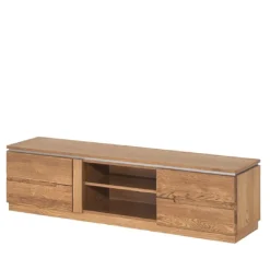 Meuble TV en bois de chêne Monténégro 25 - LoftStory