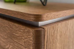 Meuble TV en bois de chêne Monténégro 25 - LoftStory