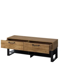 Meuble TV en bois de chêne Mozaik 24 - LoftStory