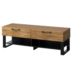 Meuble TV en bois de chêne Mozaik 24 - LoftStory