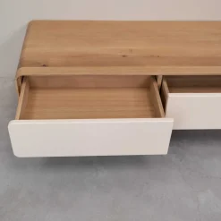 Meuble TV en bois massif de chêne Oslo 1 - VESKOR