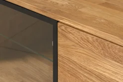 Meuble TV en bois massif de chêne Moritz - NordicStory