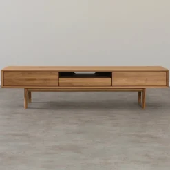 Meuble TV en bois massif de chêne Kodama - VESKOR