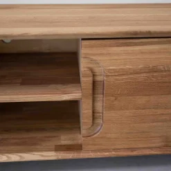 Meuble TV en bois massif de chêne Déo - VESKOR
