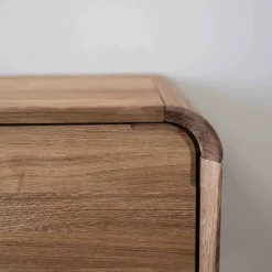 Meuble TV en bois massif de chêne Déo - VESKOR